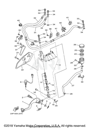 REAR MASTER CYLINDER