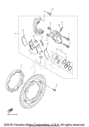 FRONT BRAKE CALIPER