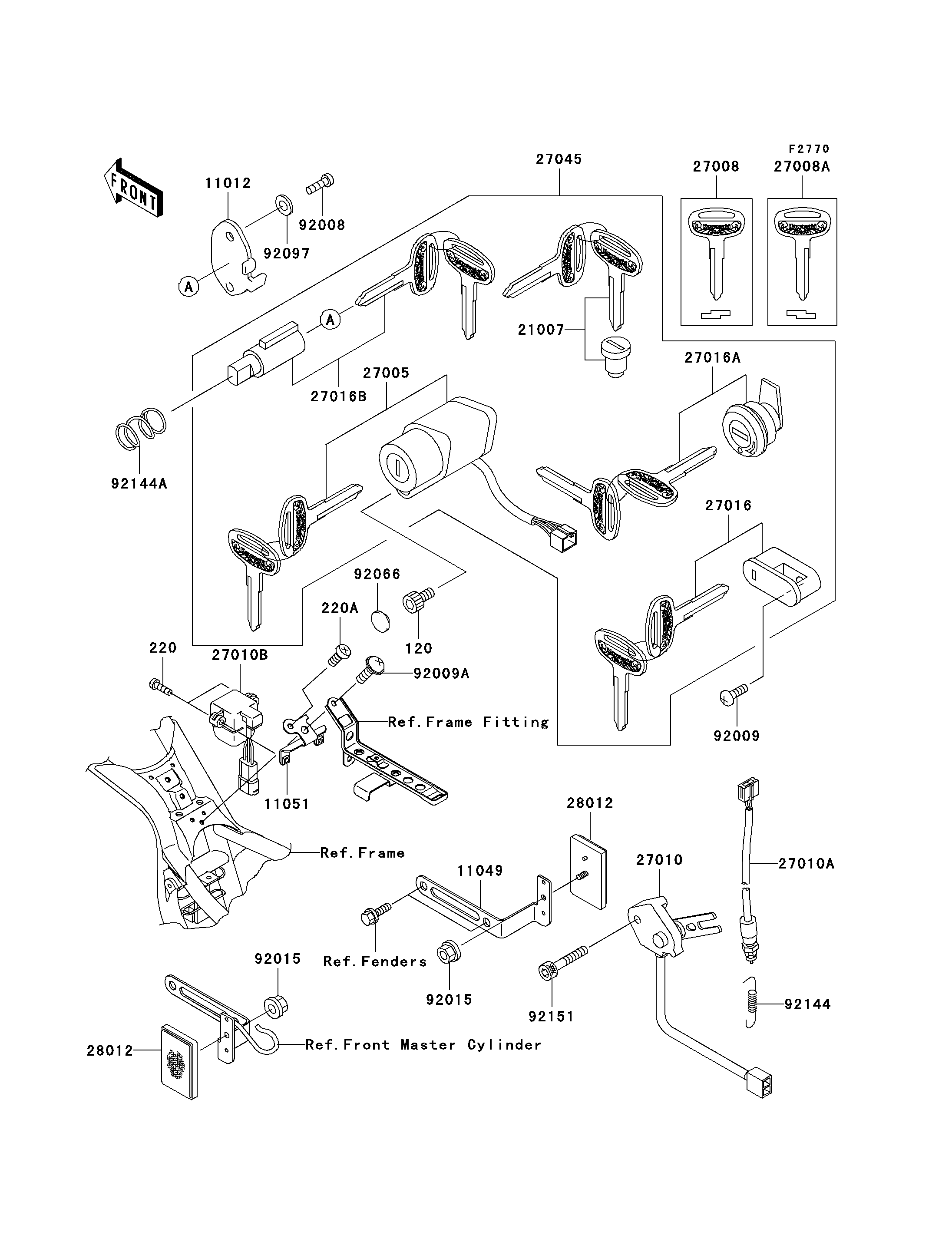 Ignition Switch/Locks/Reflectors