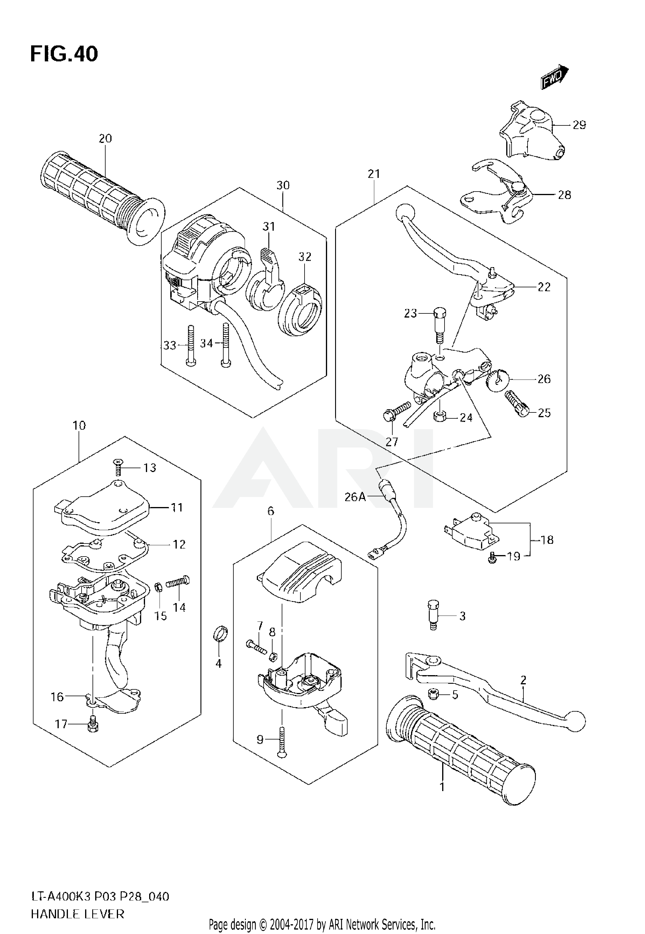 HANDLE LEVER