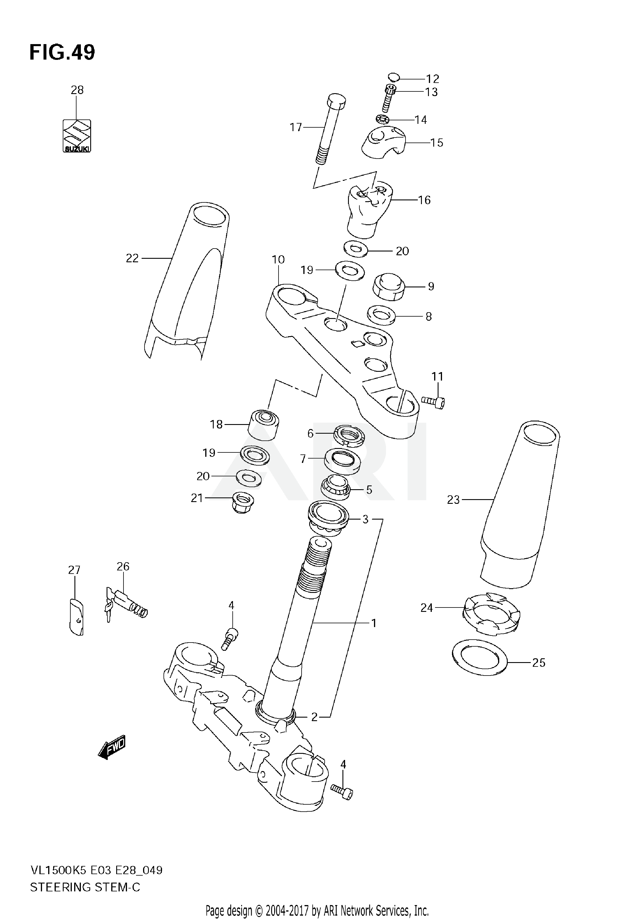 STEERING STEM