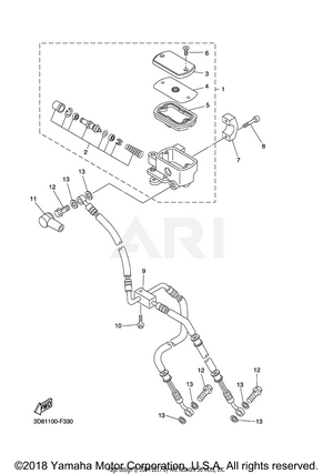 FRONT MASTER CYLINDER