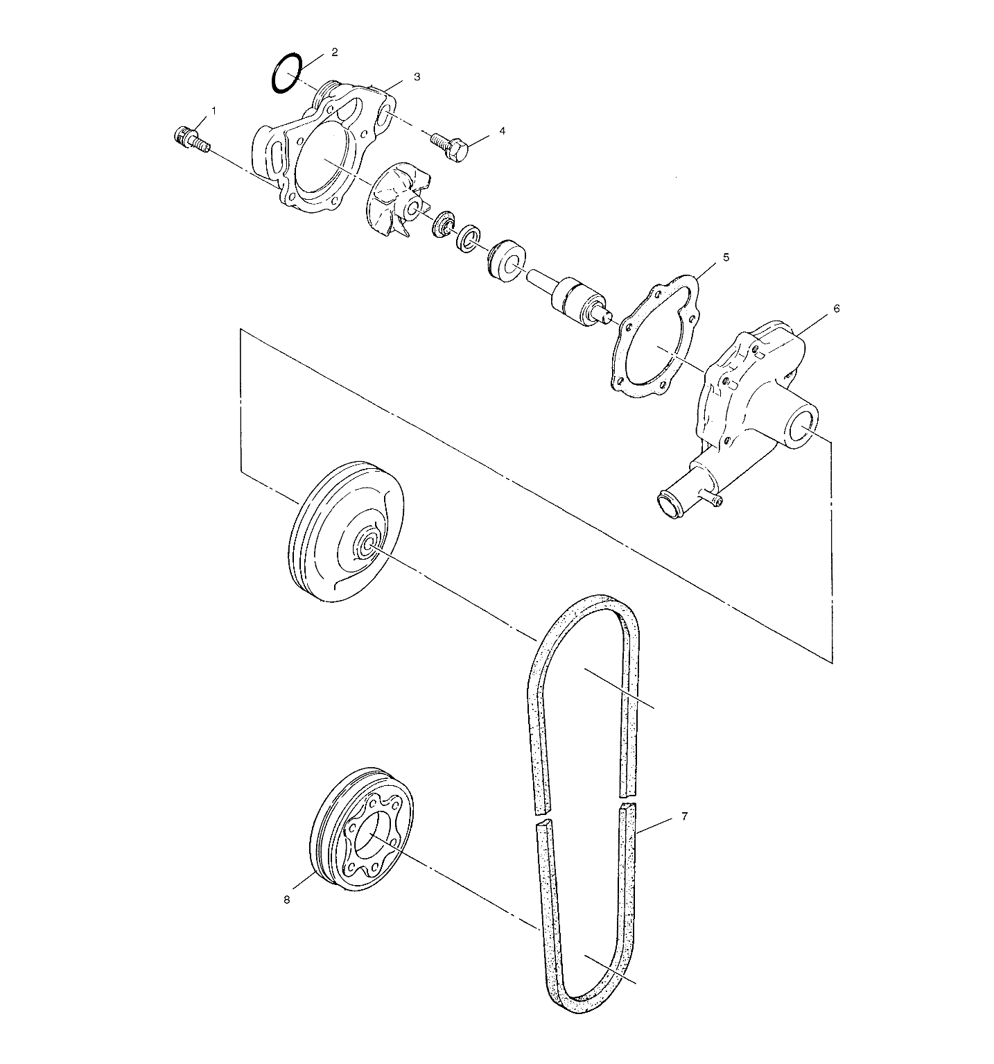 WATER PUMP - S00SU4BS (4953955395c010)