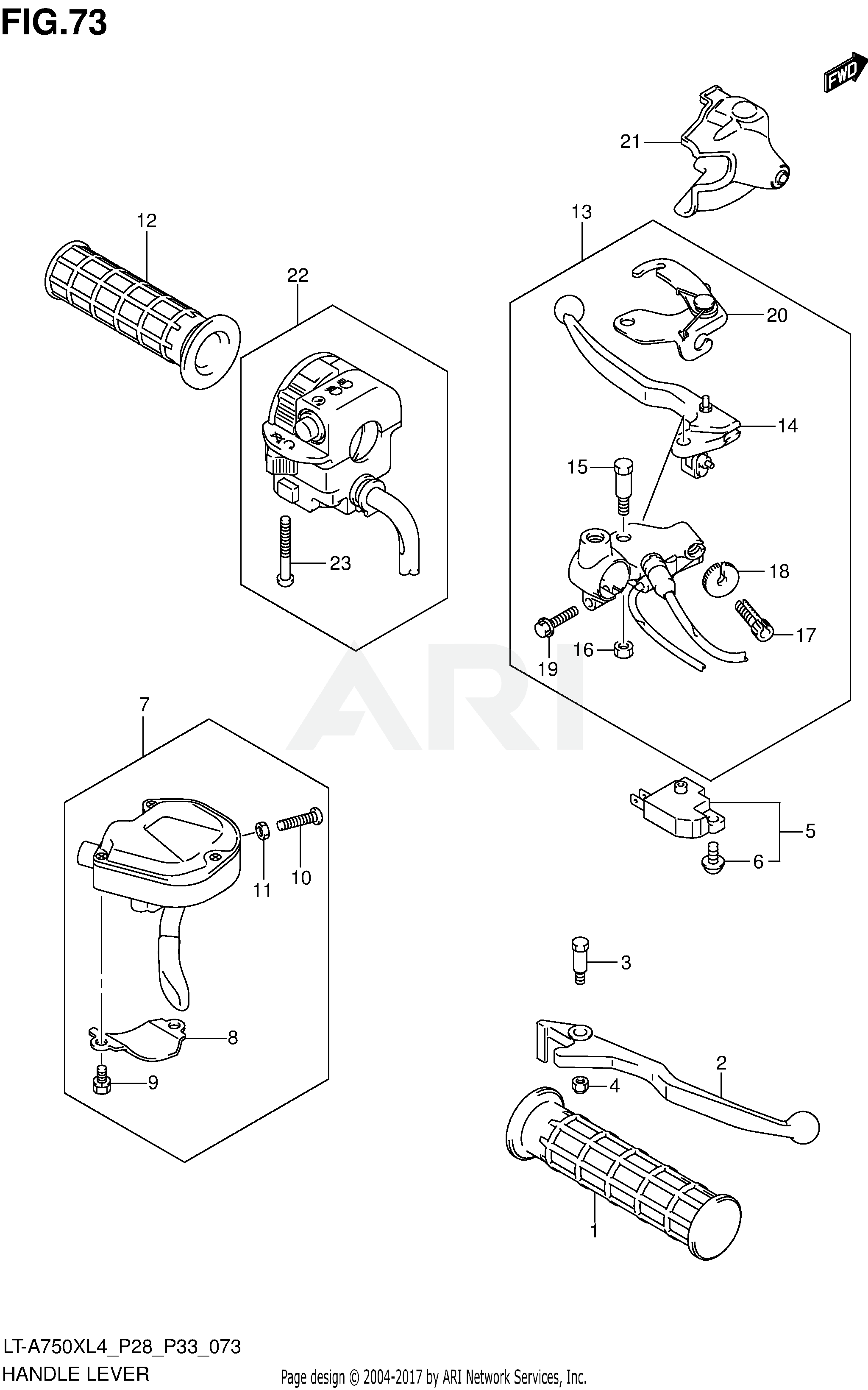 HANDLE LEVER