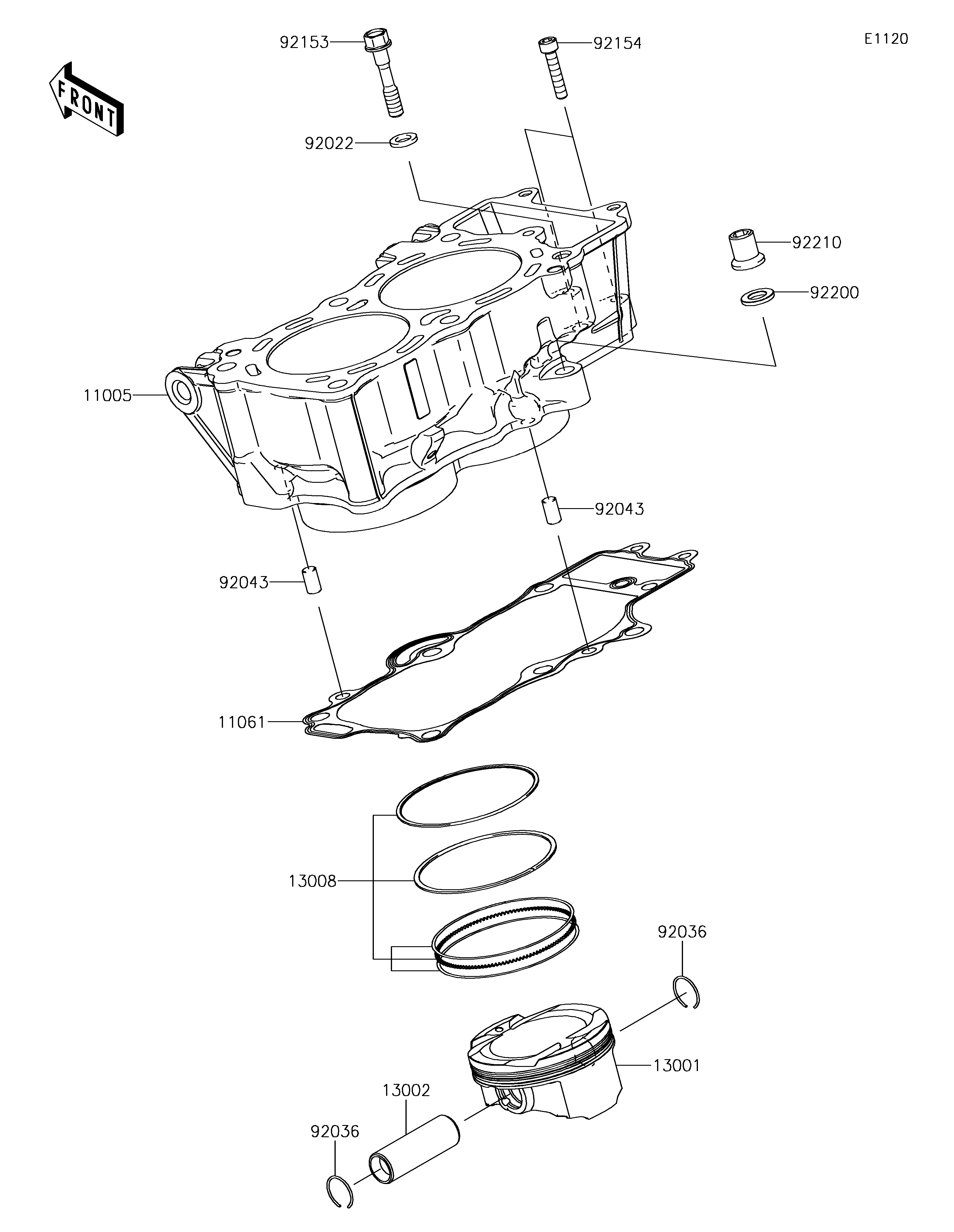 Cylinder/Piston(s)