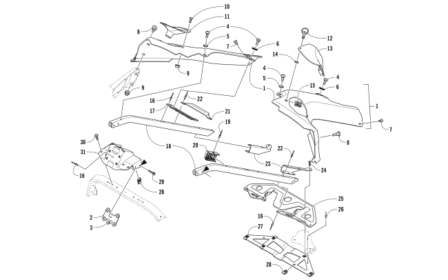 SEAT SUPPORT ASSEMBLY