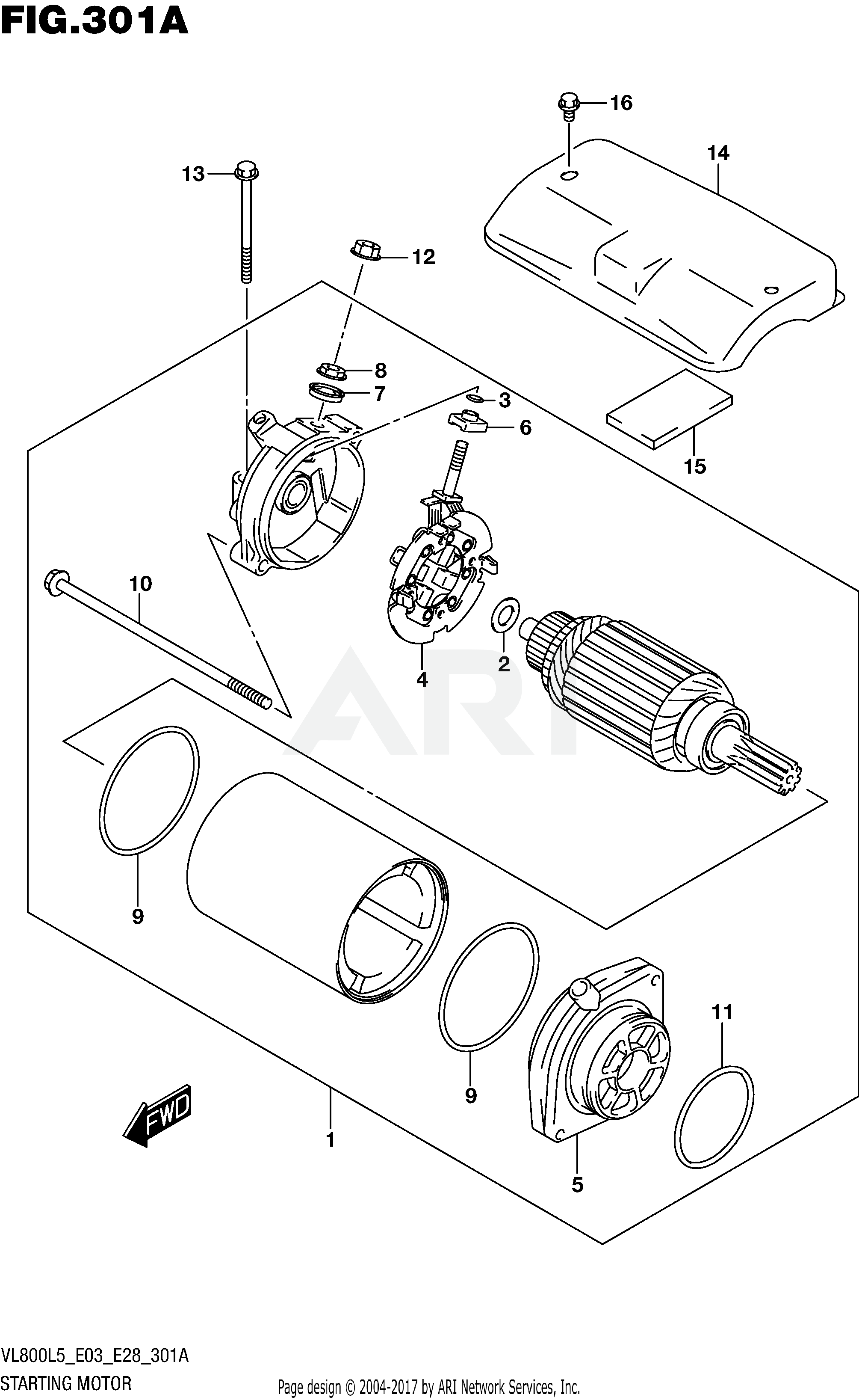 STARTING MOTOR