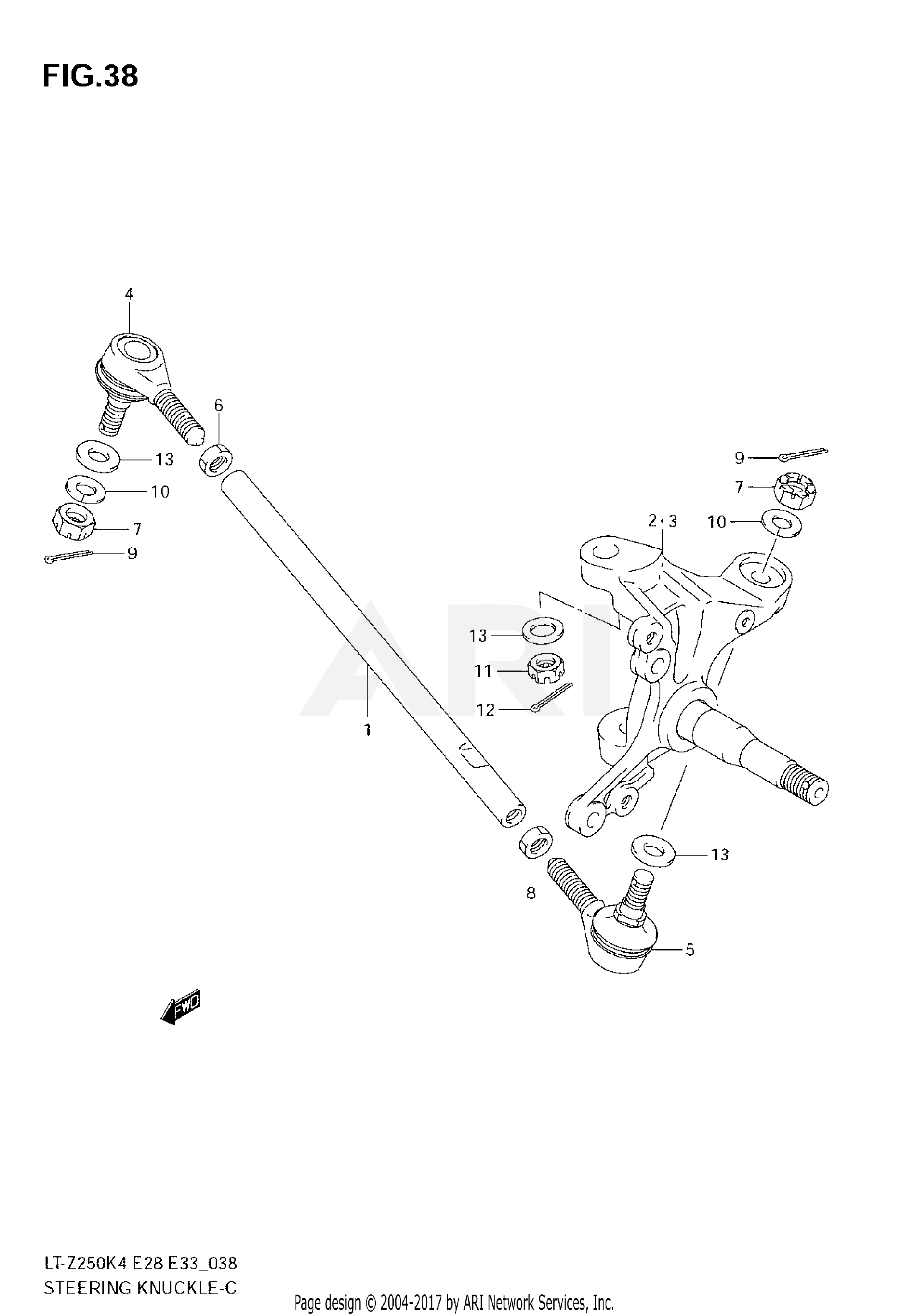 STEERING KNUCKLE