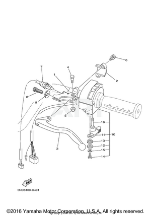 HANDLE SWITCH LEVER