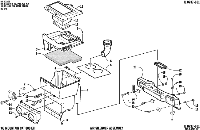 AIR SILENCER ASSEMBLY