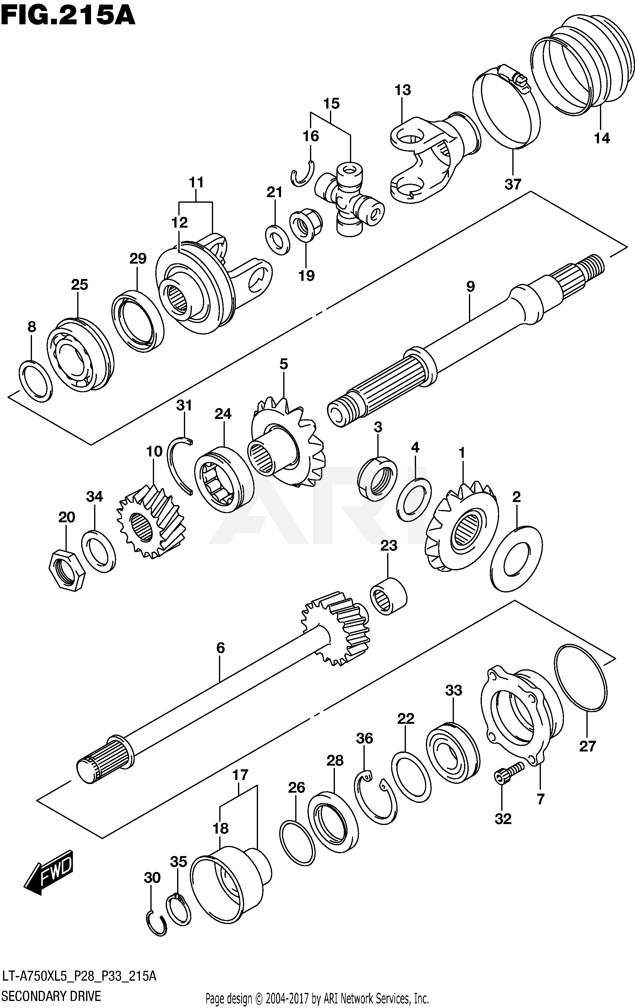 SECONDARY DRIVE