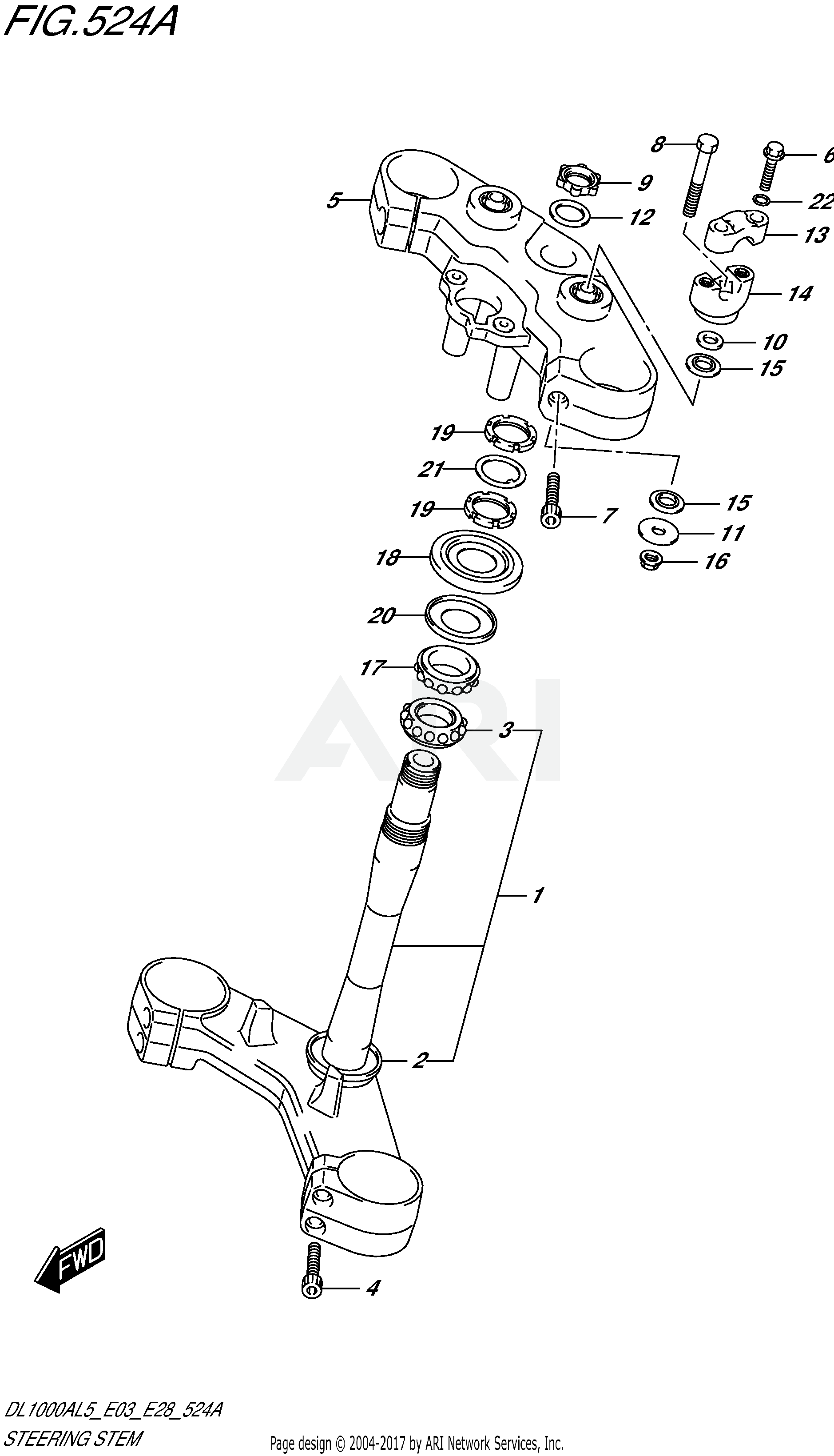 STEERING STEM