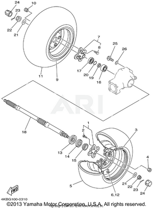 REAR WHEEL