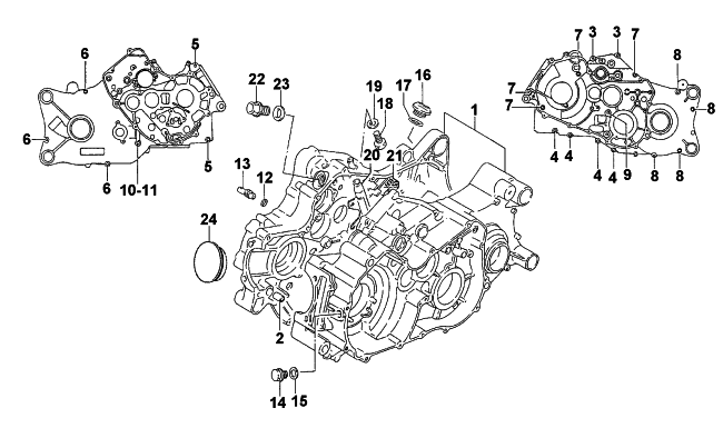 CRANKCASE ASSEMBLY