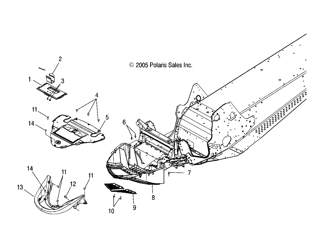 BUMPER, FRONT and NOSEPAN - S06PT7HS (4997539753A08)