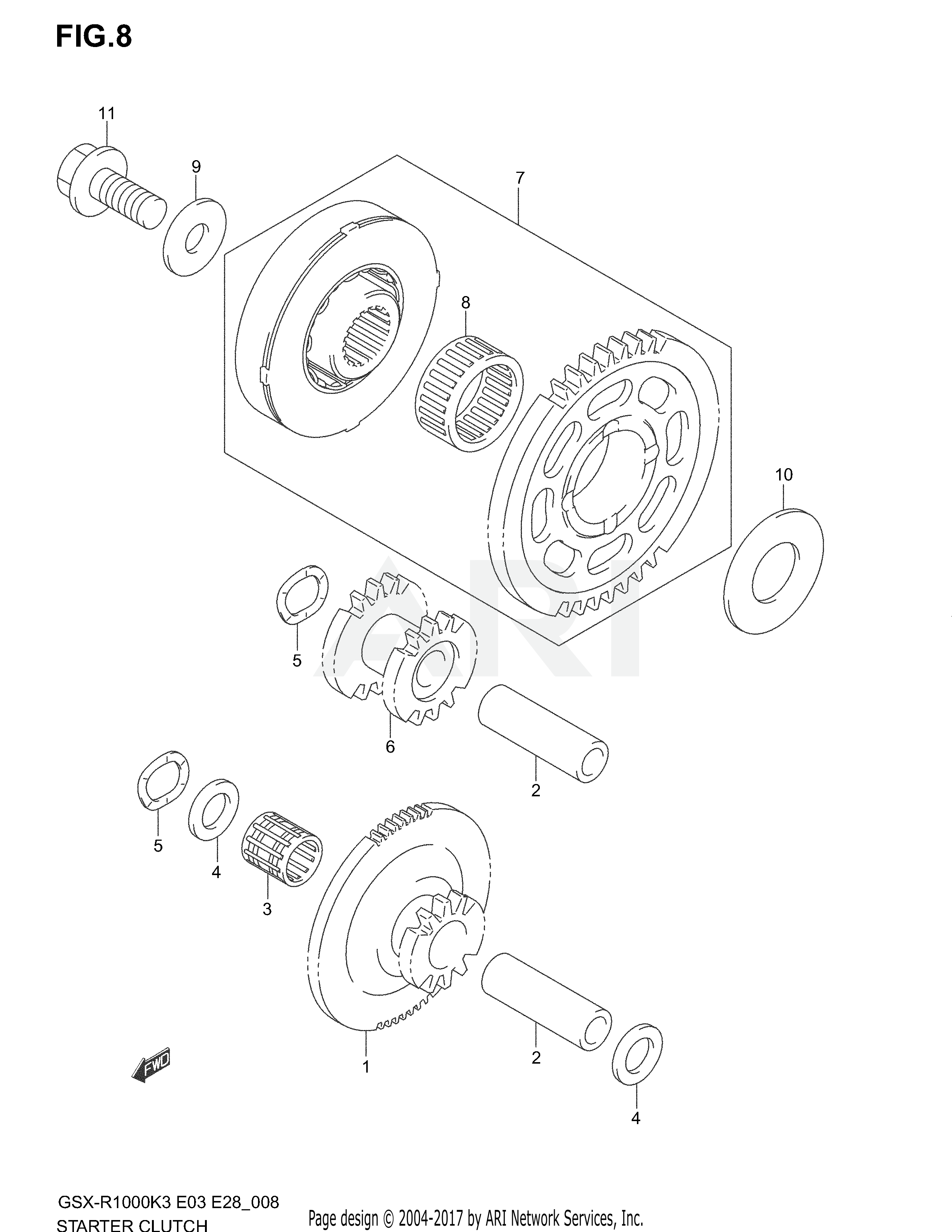 STARTER CLUTCH