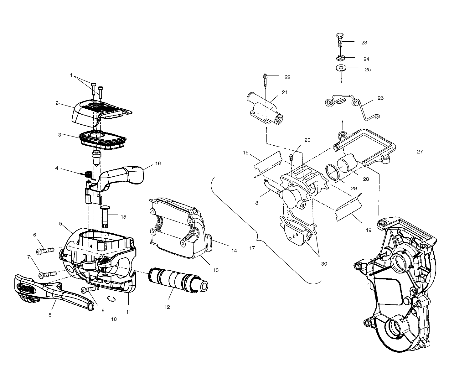 BRAKE - S03NK7CS/A-S03NL7CS/A-S03NK8CS/A-S03NL8CS/A-S03NM8CS (4978037803A14)