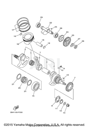 CRANKSHAFT PISTON