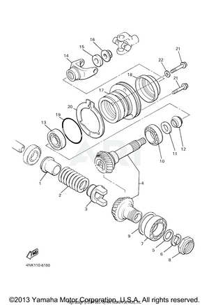 MIDDLE DRIVE GEAR