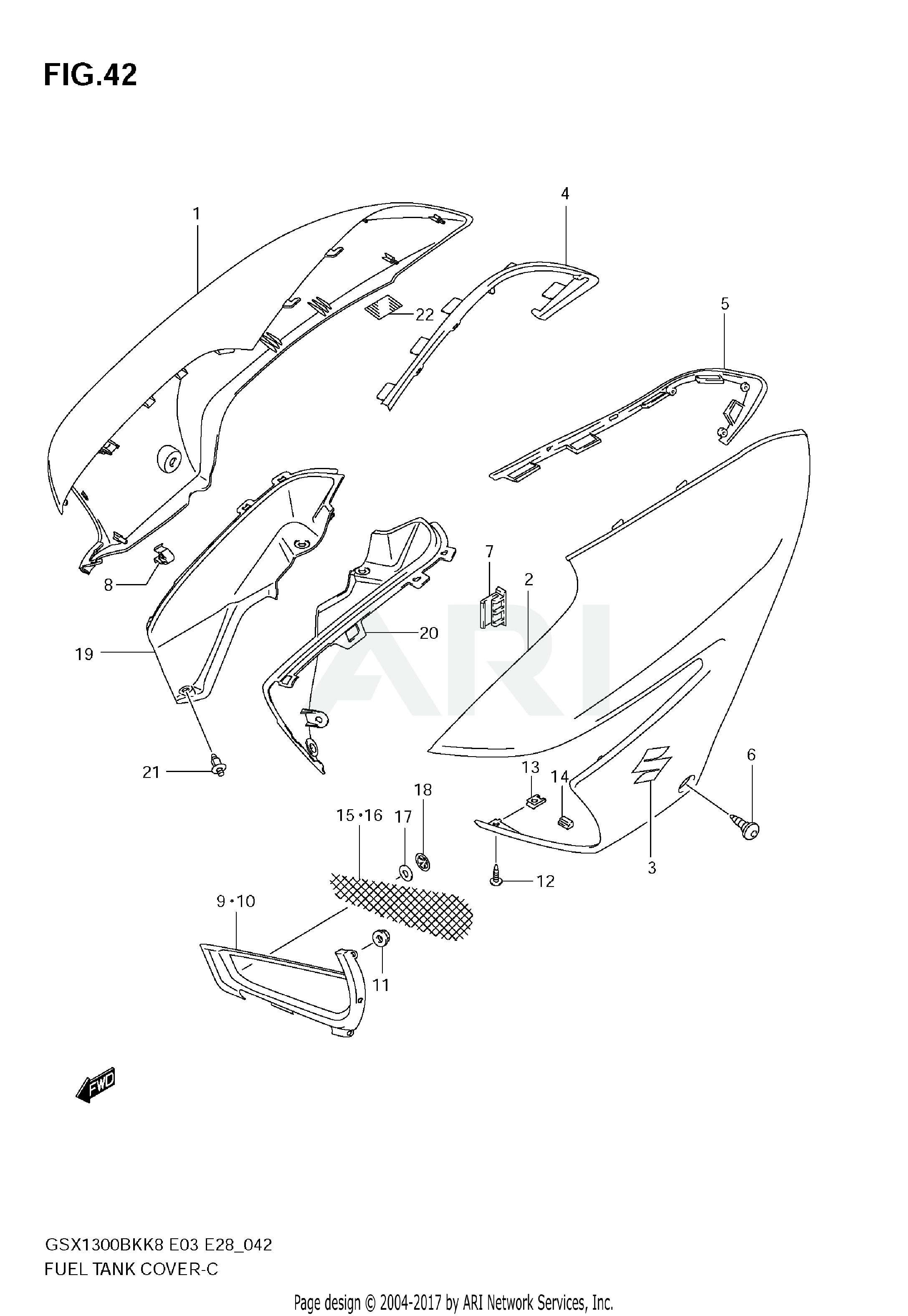 FUEL TANK COVER