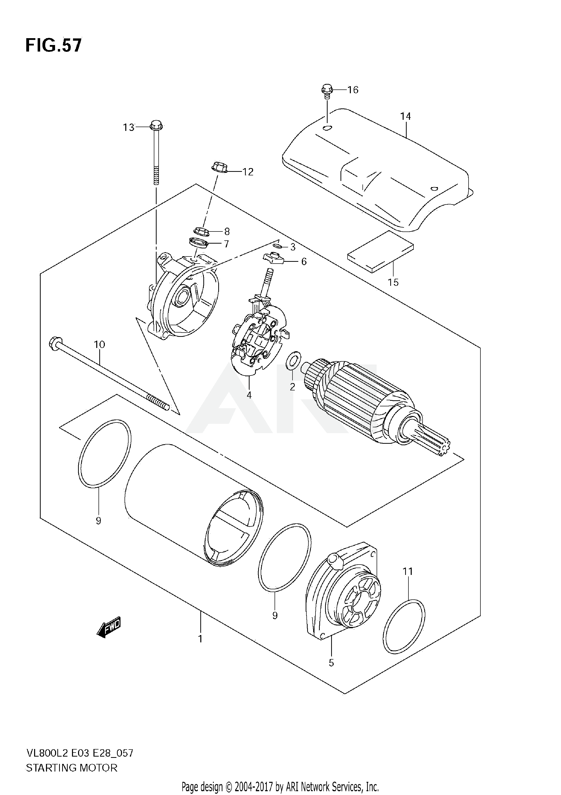 STARTING MOTOR