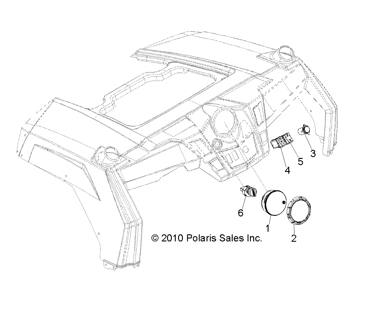 ELECTRICAL, DASH INSTRUMENTS and CONTROLS - R11JH87AA/AD (49ATVDASH11RZRS)