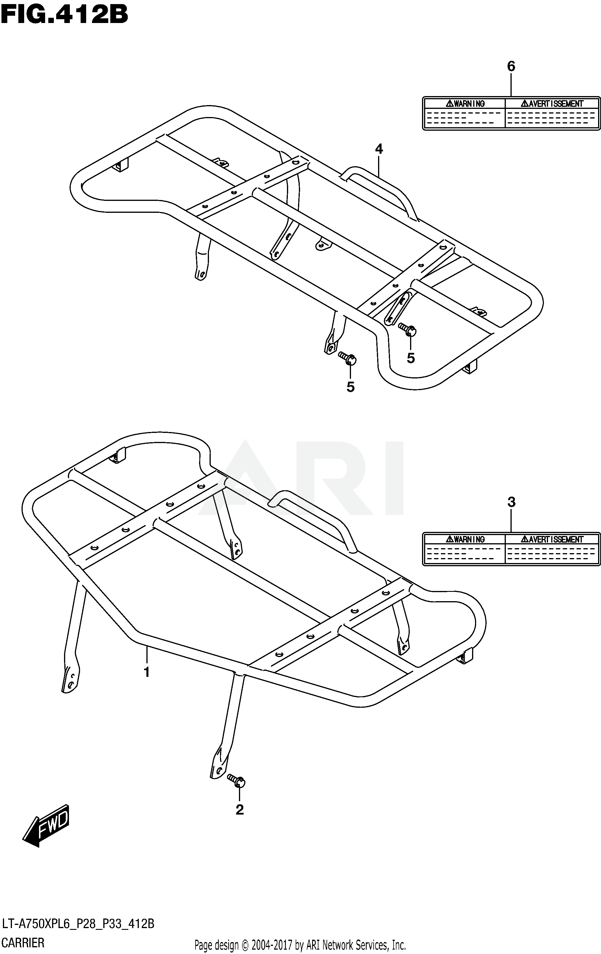 CARRIER (LT-A750XPZL6 P28)