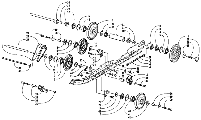 IDLER WHEEL ASSEMBLY