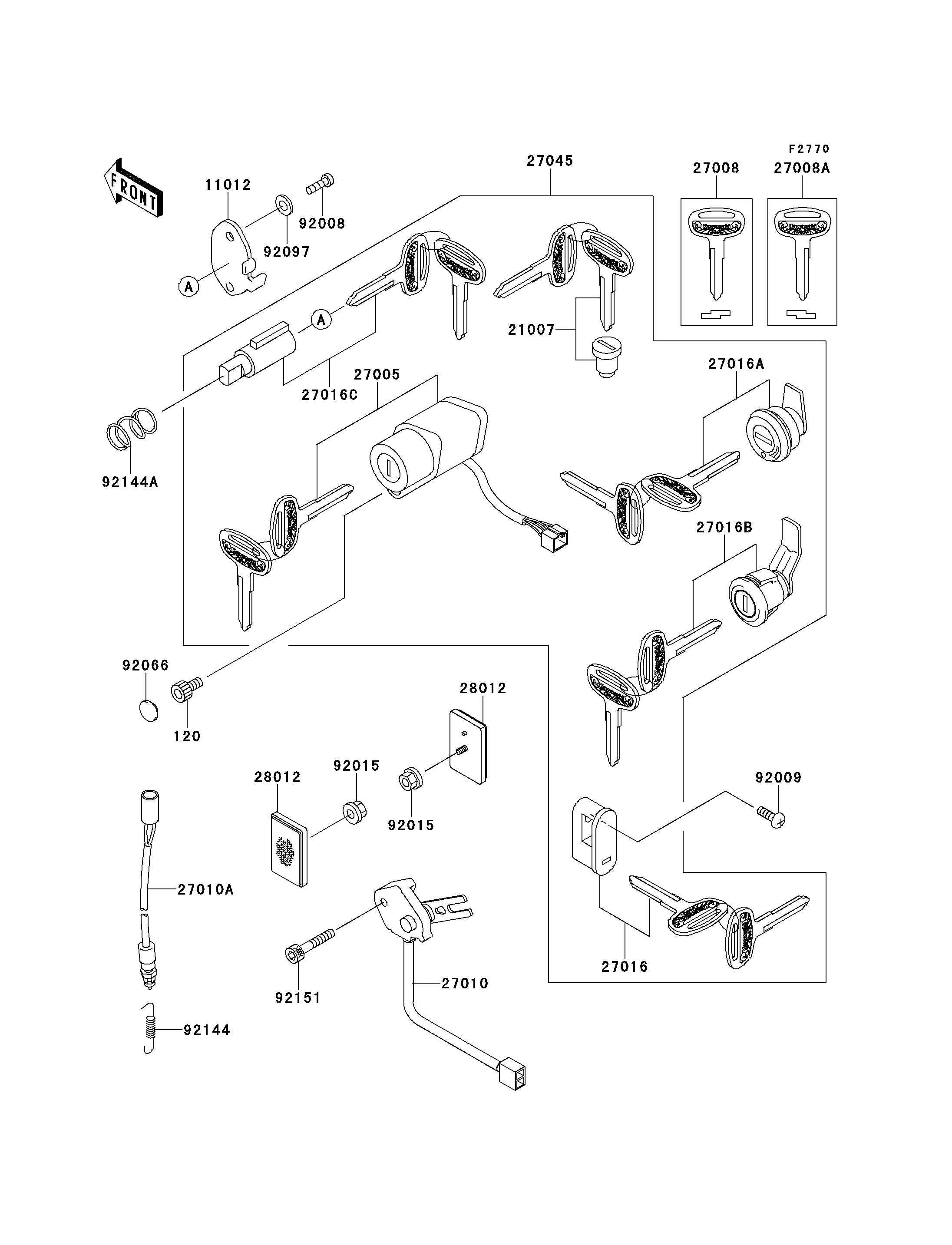 Ignition Switch/Locks/Reflectors