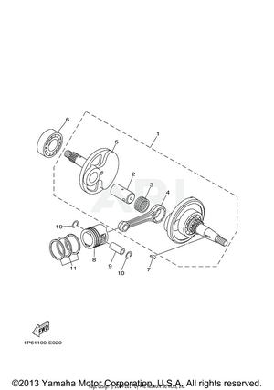 CRANKSHAFT PISTON