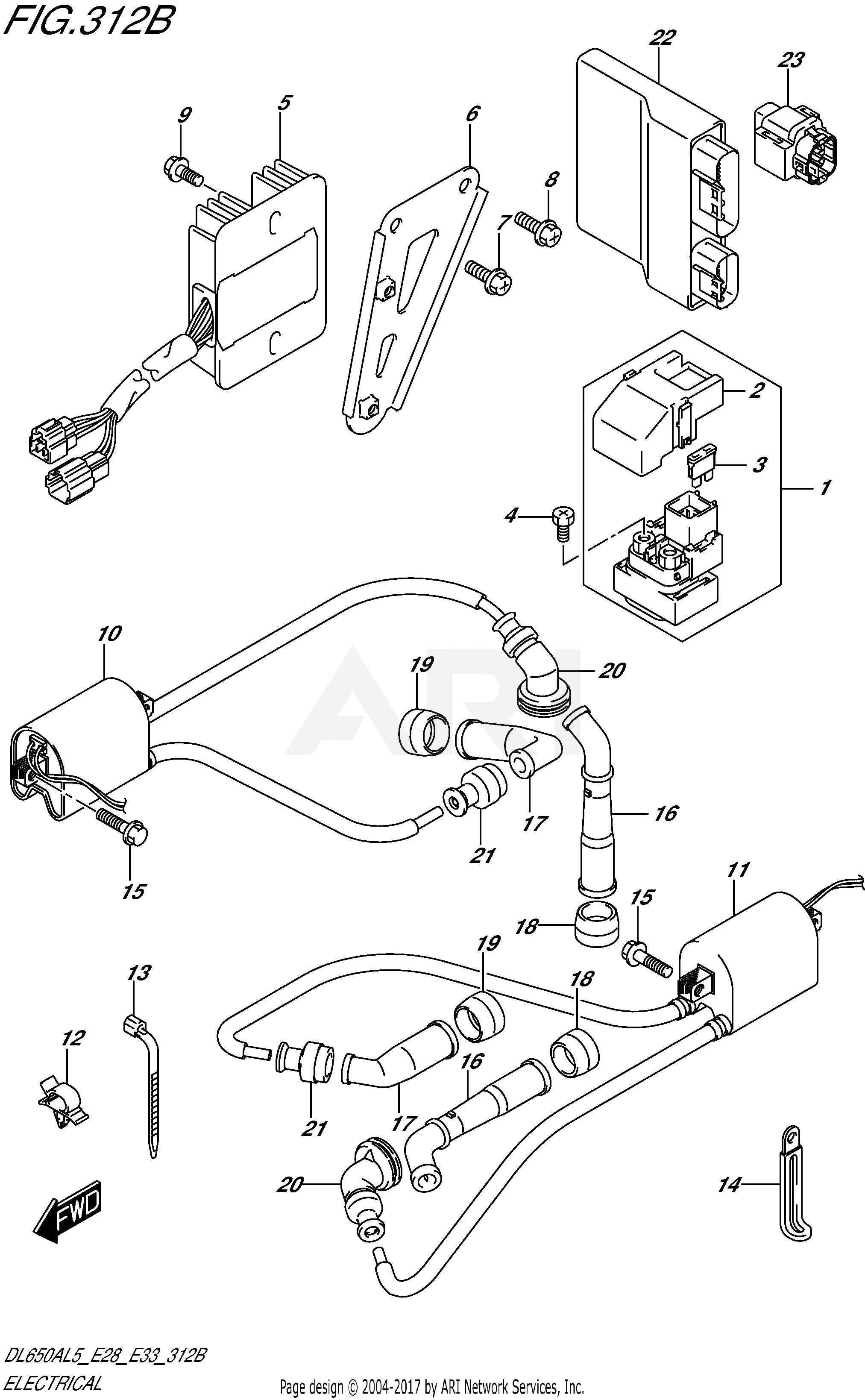 ELECTRICAL (DL650AL5 E33)