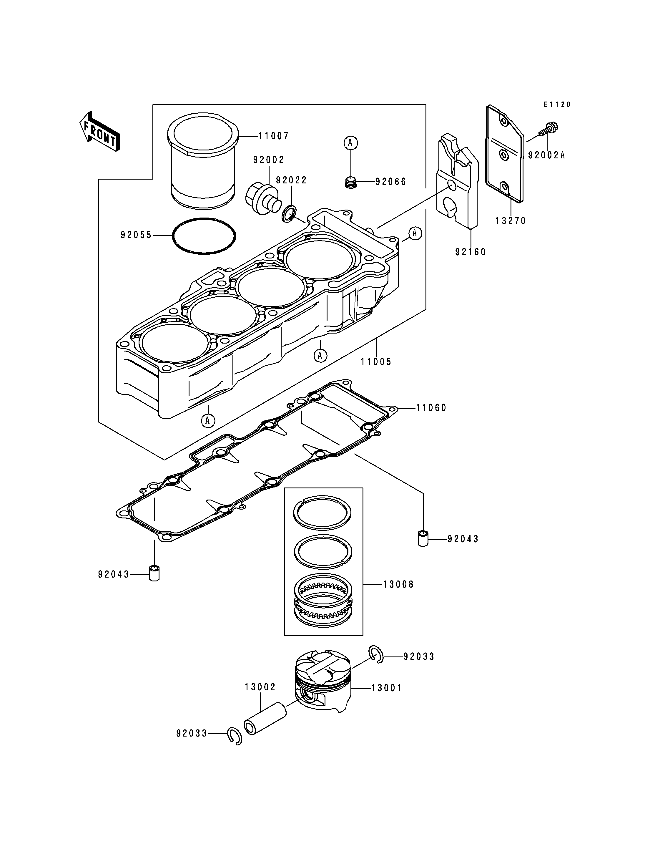 Cylinder/Piston(s)