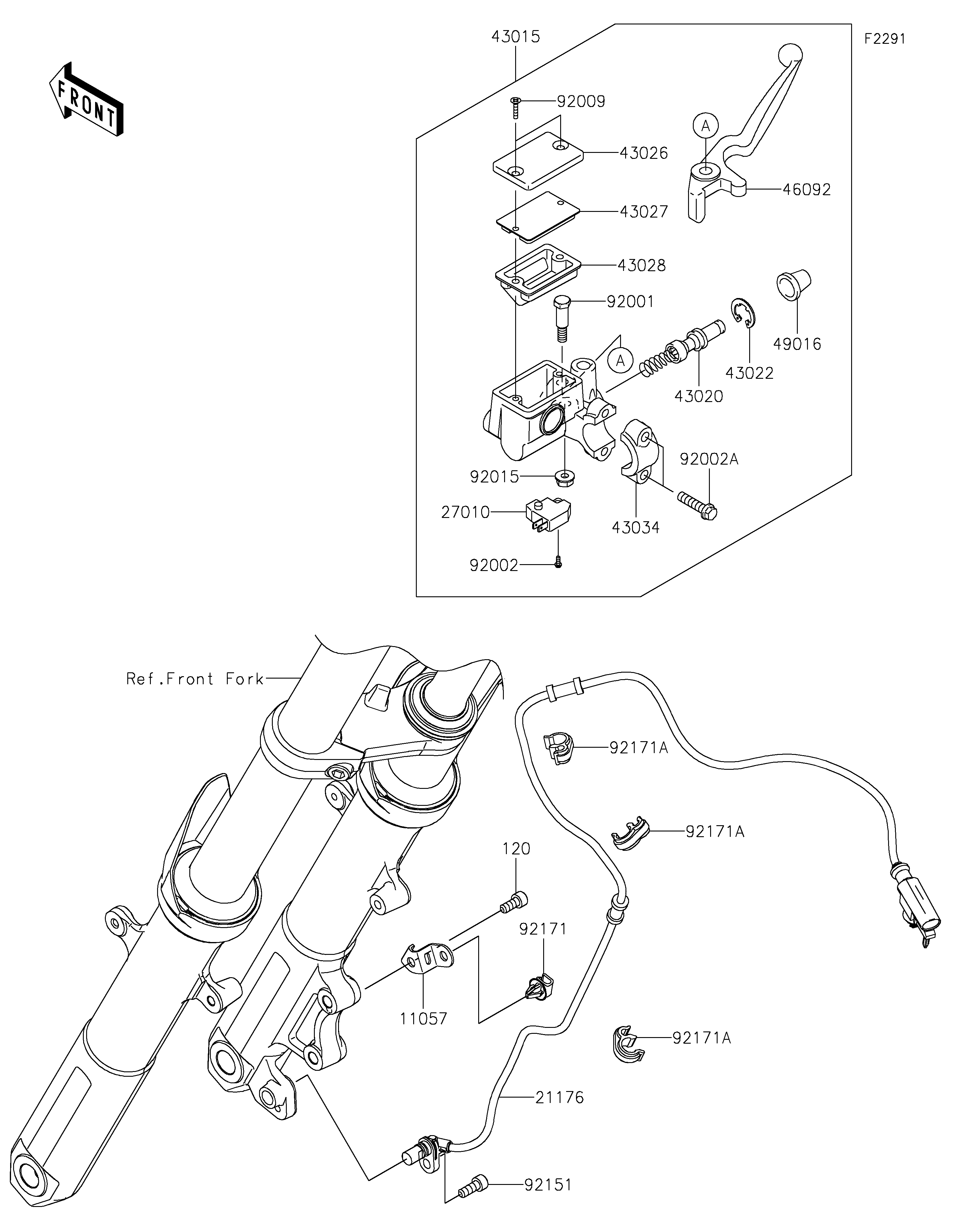 Front Master Cylinder