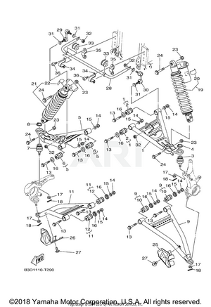 FRONT SUSPENSION WHEEL