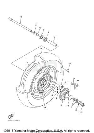 REAR WHEEL FOR CAST WHEEL