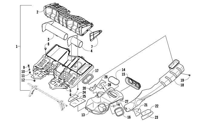 AIR SILENCER ASSEMBLY