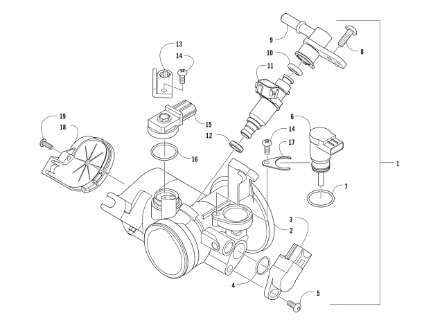 THROTTLE BODY ASSEMBLY