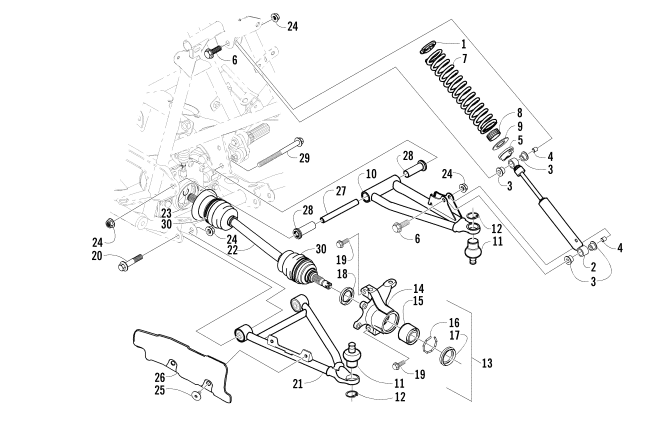 FRONT SUSPENSION ASSEMBLY