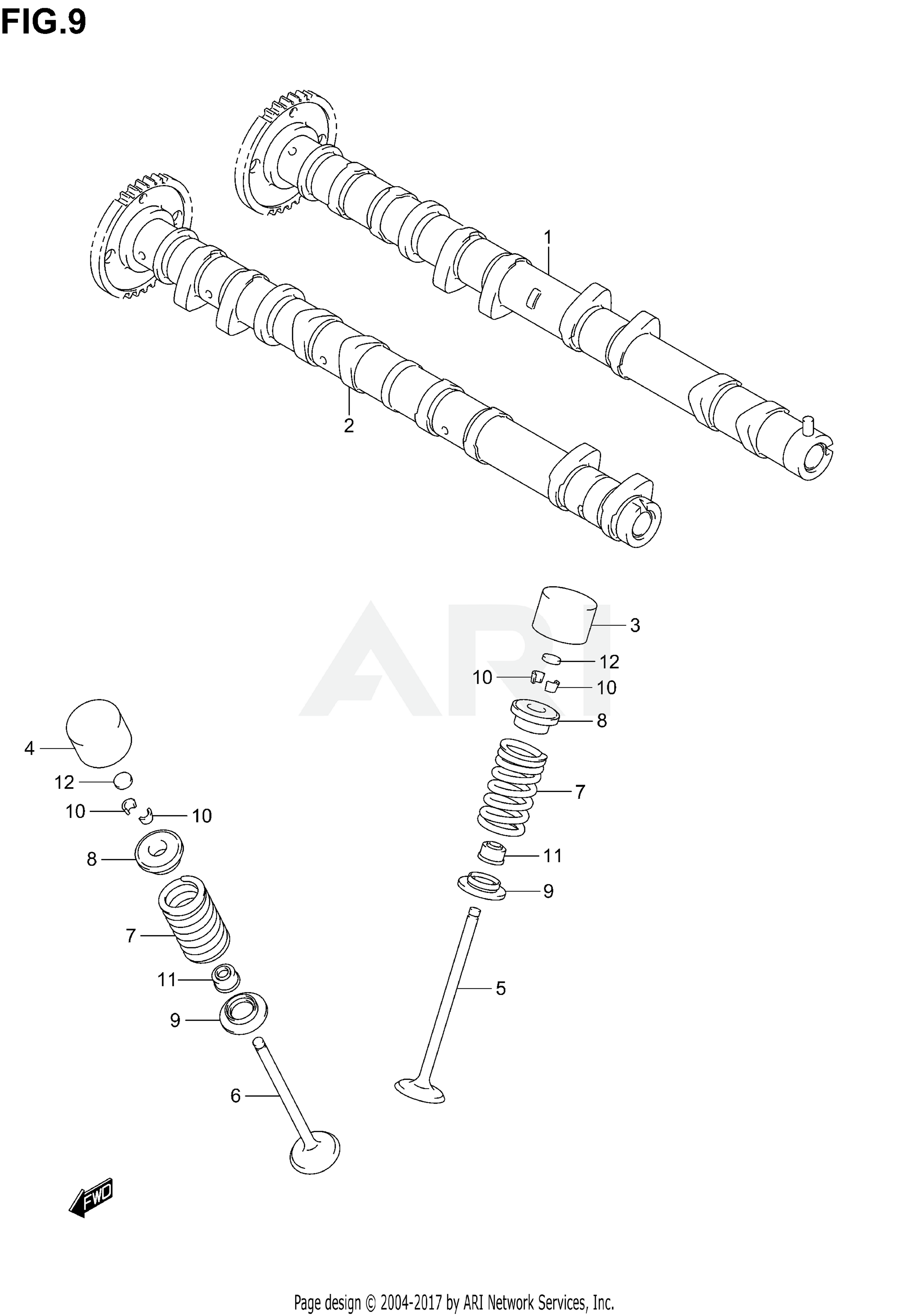 CAM SHAFT - VALVE