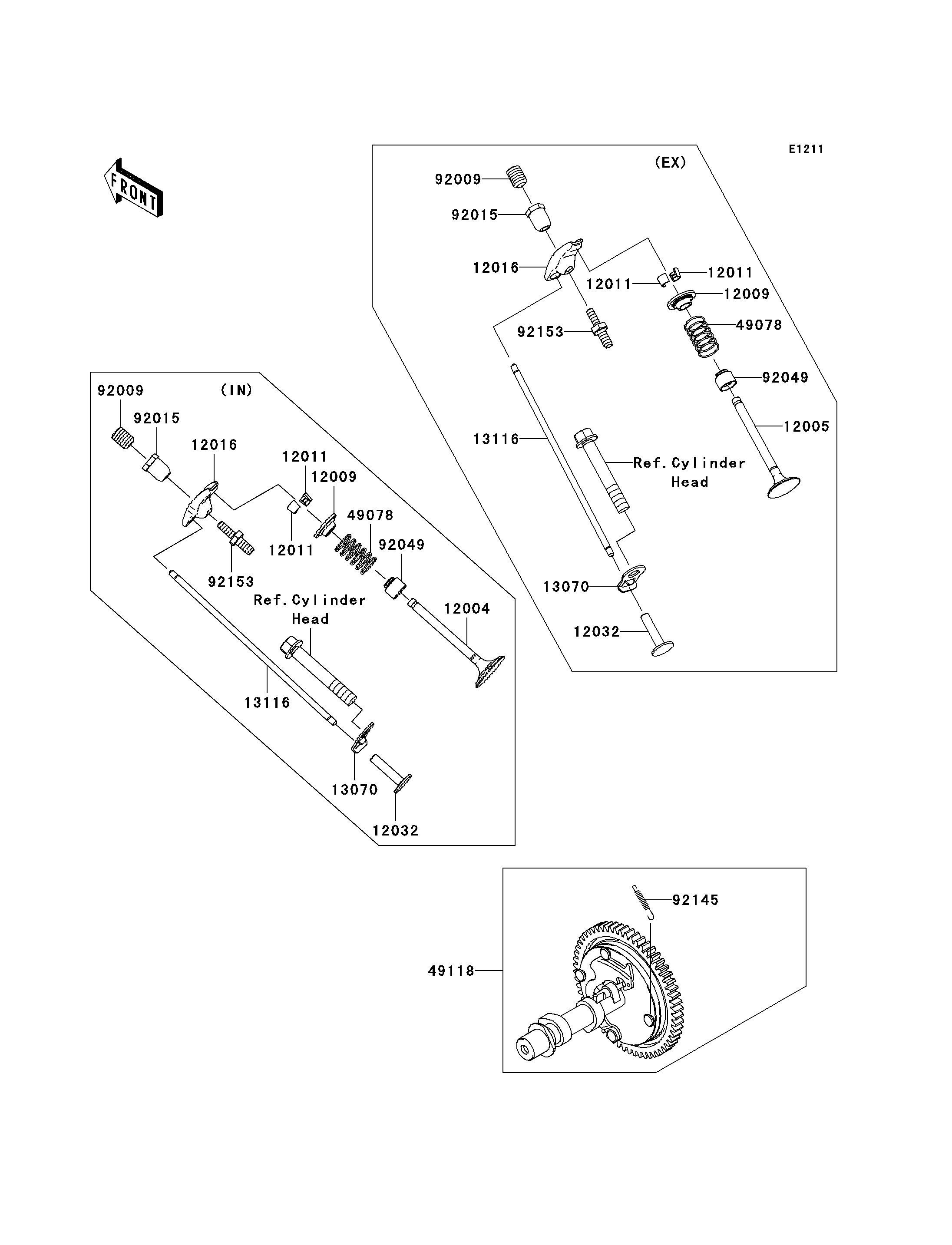 Valve(s)/Camshaft(s)