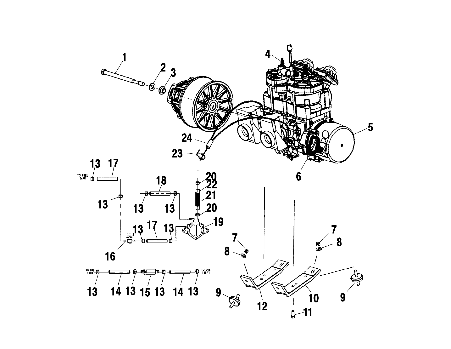 ENGINE MOUNTING - S01NX6ES (4968856885C003)