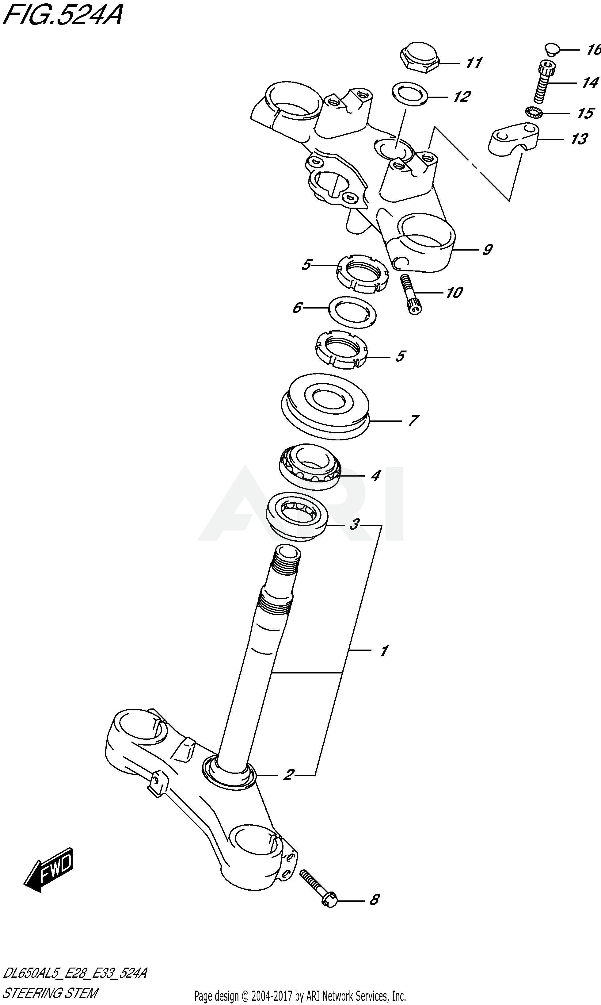 STEERING STEM