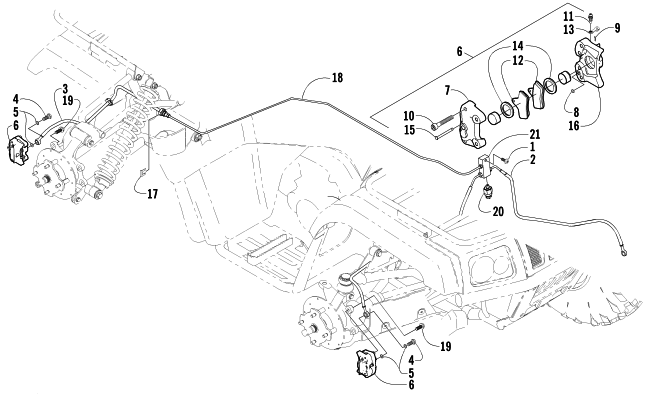 HYDRAULIC BRAKE ASSEMBLY