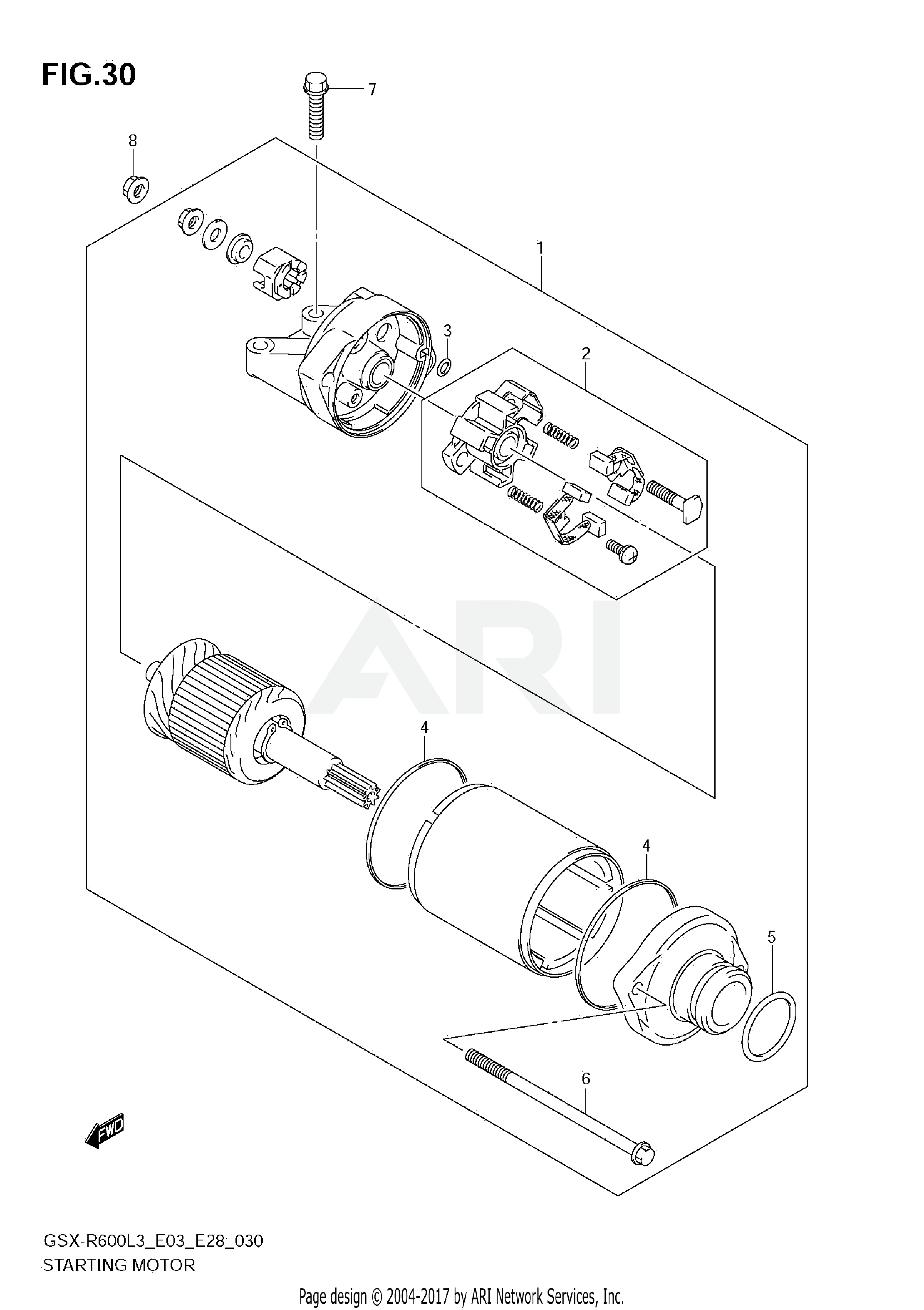 STARTING MOTOR