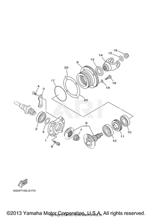 MIDDLE DRIVE GEAR