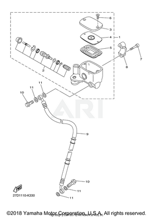 FRONT MASTER CYLINDER