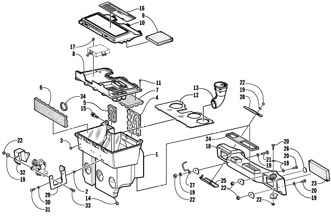 AIR SILENCER ASSEMBLY