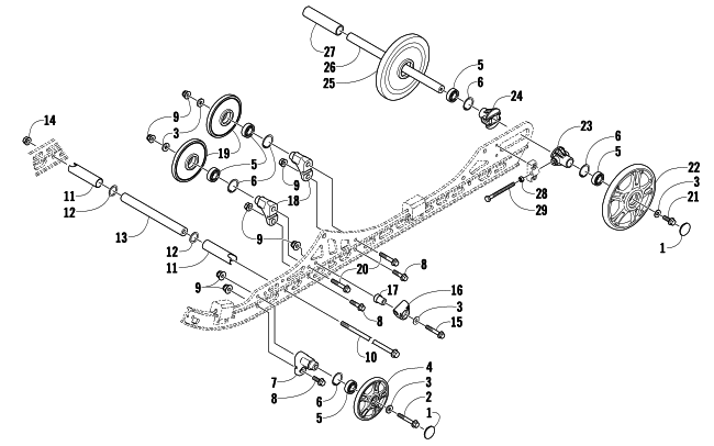 IDLER WHEEL ASSEMBLY