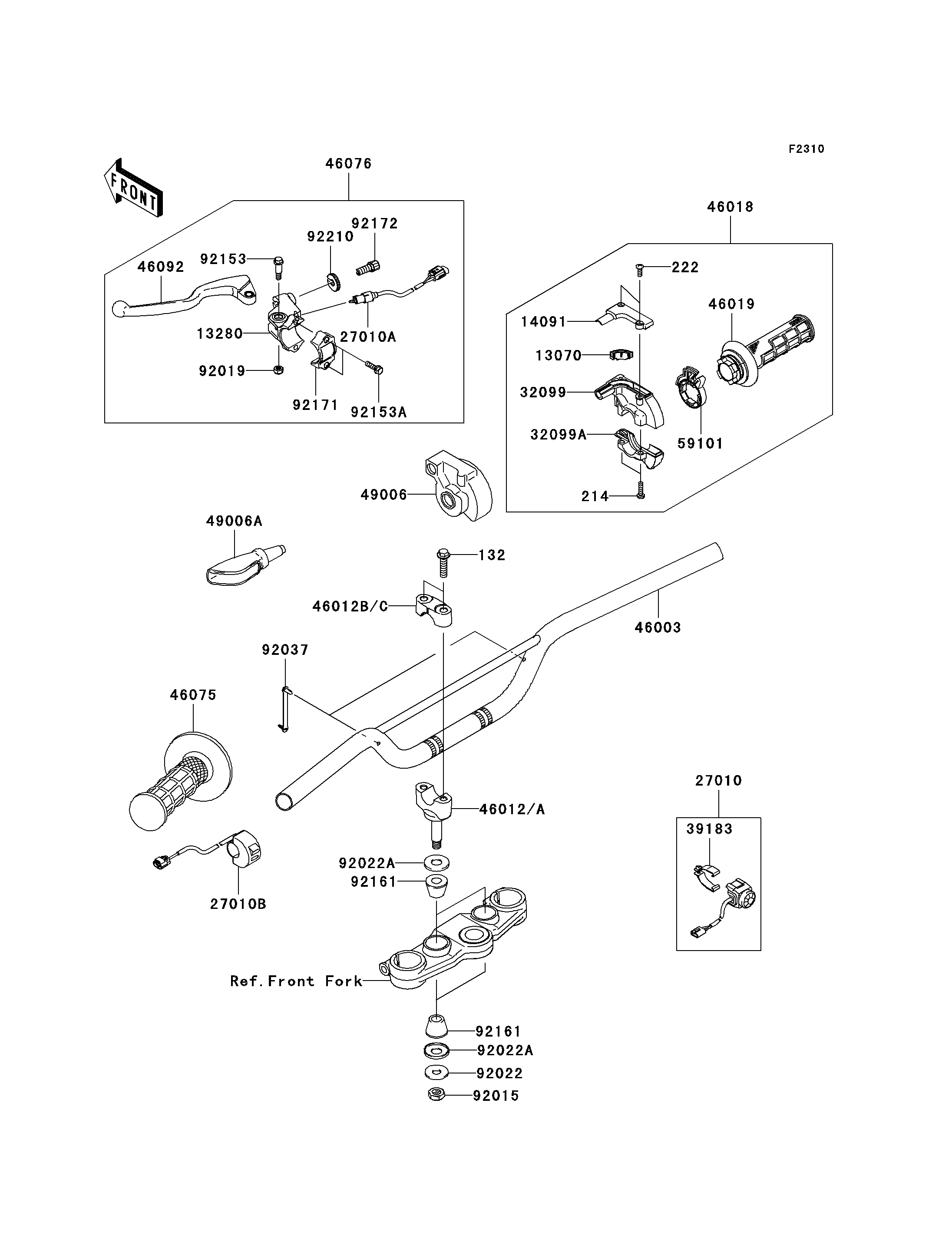 Handlebar(B8F-BAF)