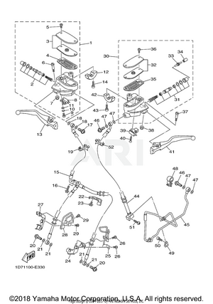 FRONT MASTER CYLINDER